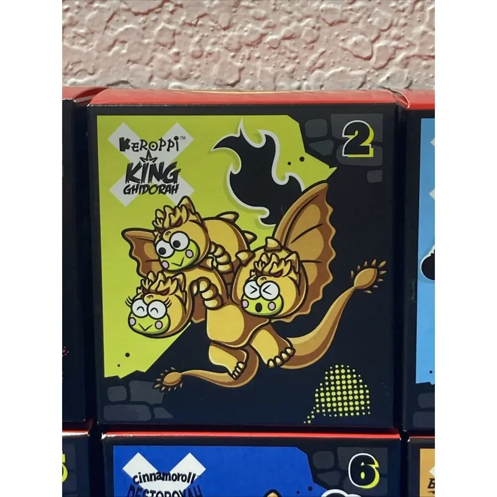 NEW Hello Kitty 2026 Godzilla Set of 8 McDonald Happy Meal Figure COMPLETE Box